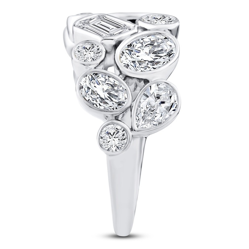 Main Image 3 of Jared Signature Multi-Shape Lab-Grown Diamond Scatter Ring 2-1/2 ct tw 14K White Gold