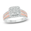 Thumbnail Image 1 of Diamond Engagement Ring 1 ct tw Round 14K Two-Tone Gold