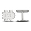 Thumbnail Image 1 of University of Notre Dame Medium Cuff Links Sterling Silver