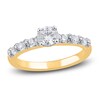 Thumbnail Image 0 of Diamond Engagement Ring 3/4 ct tw Round 14K Yellow Gold