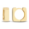 Thumbnail Image 2 of Square Huggie Earrings 14K Yellow Gold