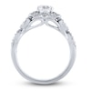 Thumbnail Image 2 of Diamond Engagement Ring 7/8 ct tw Round Platinum