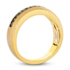 Thumbnail Image 2 of Le Vian Men's Chocolate Diamond Ring 1/4 ct tw Round 14K Honey Gold