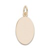 Yoga Symbol Charm 14K Yellow Gold