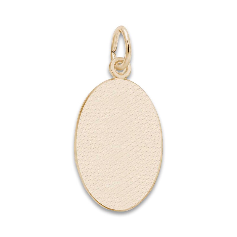 Yoga Symbol Charm 14K Yellow Gold