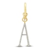 Thumbnail Image 0 of Charm'd by Lulu Frost Diamond Letter A Charm 1/10 ct tw Pavé Round 10K Yellow Gold