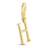 Thumbnail Image 2 of Charm'd by Lulu Frost Diamond Letter H Charm 1/10 ct tw Pavé Round 10K Yellow Gold
