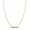 Thumbnail Image 0 of Solid Paperclip Chain Necklace 18K Yellow Gold 20" 3.8mm