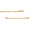 Thumbnail Image 2 of Solid Paperclip Chain Necklace 18K Yellow Gold 20" 3.8mm