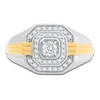 Thumbnail Image 1 of Men's Diamond Ring 5/8 ct tw Round 14K Two-Tone Gold