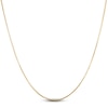 Thumbnail Image 1 of Solid Diamond-Cut Snake Chain Necklace 14K Yellow Gold 18" 1.2mm