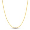 Thumbnail Image 1 of Solid Box Chain Necklace 18K Yellow Gold 22" 2.7mm