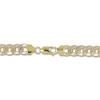 Thumbnail Image 2 of Semi-Solid Curb Chain Necklace 10K Yellow Gold 18" 7.8mm