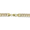 Thumbnail Image 2 of Semi-Solid Curb Chain Necklace 10K Yellow Gold 18" 7.8mm