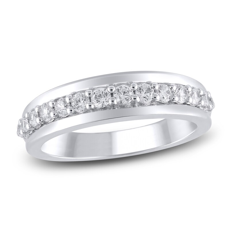 Main Image 1 of Diamond Anniversary Band 1/2 ct tw Round Platinum