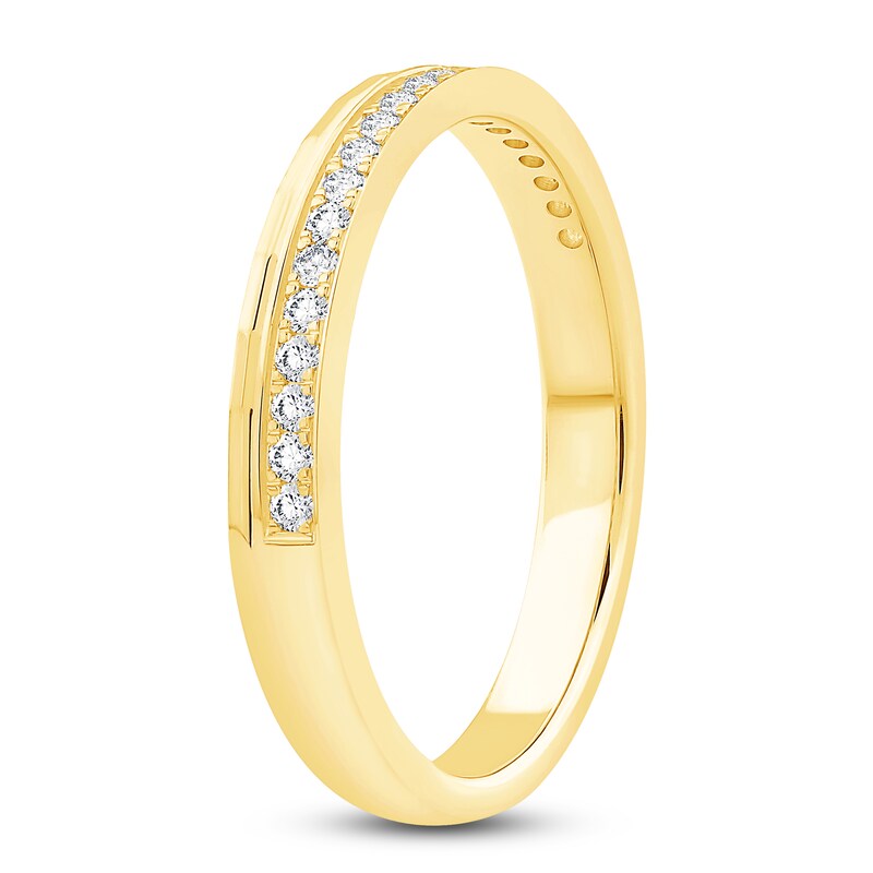 Main Image 2 of Diamond Anniversary Ring 1/6 ct tw Round 14K Yellow Gold