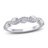 Thumbnail Image 1 of Round & Marquise-Cut Diamond Ring 1/3 ct tw 14K White Gold