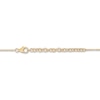 Thumbnail Image 3 of Diamond Flower Necklace 14K Yellow Gold 13"
