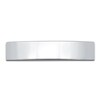Thumbnail Image 3 of Flat Wedding Band 14K White Gold 4mm