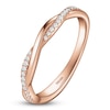Thumbnail Image 2 of Kirk Kara Diamond Twist Wedding Band 1/6 ct tw 18K Rose Gold