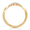 Thumbnail Image 2 of J'Lure Lab-Grown Diamond Scalloped Wedding Band 1/8 ct tw 18K Yellow Gold