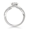 Thumbnail Image 2 of J'Lure Lab-Grown Diamond Octagon Step-Cut Engagement Ring 1-3/8 ct tw 18K White Gold