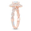 Thumbnail Image 2 of Pnina Tornai Emerald-Cut Diamond Halo Engagement Ring 1-1/2 ct tw 14K Rose Gold