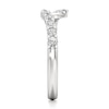 Thumbnail Image 3 of J'Lure Lab-Grown Diamond Contour Wedding Band 3/8 ct tw 18K White Gold