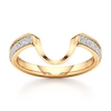 Thumbnail Image 1 of J'Lure Lab-Grown Diamond Contour Wedding Band 1/5 ct tw 18K Yellow Gold