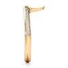 Thumbnail Image 3 of J'Lure Lab-Grown Diamond Contour Wedding Band 1/5 ct tw 18K Yellow Gold
