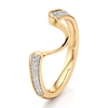 Thumbnail Image 4 of J'Lure Lab-Grown Diamond Contour Wedding Band 1/5 ct tw 18K Yellow Gold