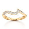 Thumbnail Image 1 of J'Lure Lab-Grown Diamond Contour Wedding Band 1/6 ct tw 18K Yellow Gold