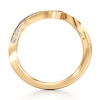 Thumbnail Image 2 of J'Lure Lab-Grown Diamond Contour Wedding Band 1/6 ct tw 18K Yellow Gold