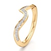 Thumbnail Image 4 of J'Lure Lab-Grown Diamond Contour Wedding Band 1/6 ct tw 18K Yellow Gold