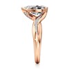 Thumbnail Image 3 of J'Lure Pear Step-Cut Lab-Grown Diamond Bypass Engagement Ring 2-1/6 ct tw 18K Rose Gold