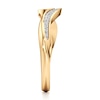 Thumbnail Image 3 of J'Lure Lab-Created Diamond Contour Wedding Band 1/6 ct tw 18K Yellow Gold
