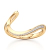 Thumbnail Image 1 of J'Lure Lab-Grown Diamond Contour Wedding Band 1/6 ct tw 18K Yellow Gold