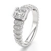 Thumbnail Image 4 of J'Lure Square-Emerald Step-Cut Lab-Grown Diamond Engagement Ring 1-1/5 ct tw 18K White Gold