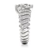 Thumbnail Image 3 of J'Lure Pentagon Brilliant-Cut Lab-Grown Diamond Engagement Ring 3-3/8 ct tw 18K White Gold