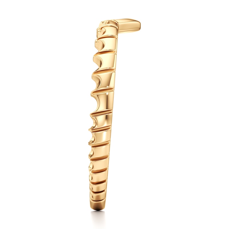 Main Image 3 of J'Lure Contour Wedding Band 18K Yellow Gold