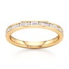 Thumbnail Image 1 of J'Lure Baguette & Round-Cut Lab-Grown Diamond Wedding Band 1/3 ct tw 18K Yellow Gold
