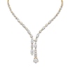 Thumbnail Image 1 of J'Lure Pentagon Brilliant-Cut, Moval Old-Cut & Square Emerald Step-Cut Lab-Grown Diamond Y-Drop Necklace 13-1/3 ct tw 14K Yellow Gold 19.5"