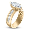 Thumbnail Image 2 of Vera Wang VOW Marquise-Cut Lab-Grown Diamond Engagement Ring 3-1/2 ct tw 14K Yellow Gold