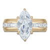 Thumbnail Image 3 of Vera Wang VOW Marquise-Cut Lab-Grown Diamond Engagement Ring 3-1/2 ct tw 14K Yellow Gold