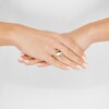 Thumbnail Image 5 of Italia D'Oro Colori Costa White Enamel Wrap Ring 14K Yellow Gold