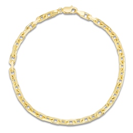 Cable Chain Bracelet 3.6mm Solid 14K Yellow Gold 8.25"