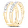 Thumbnail Image 2 of Princess-Cut Lab-Grown Diamond Enhancer Ring 2 ct tw 14K Yellow  Gold