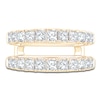 Thumbnail Image 3 of Princess-Cut Lab-Grown Diamond Enhancer Ring 2 ct tw 14K Yellow  Gold