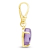 Thumbnail Image 4 of Charm'd by Lulu Frost Heart-Shaped Natural Amethyst Charm 10K Yellow Gold