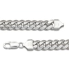 Thumbnail Image 2 of Miami Cuban Curb Chain Necklace 9.9mm Solid Sterling Silver 24"